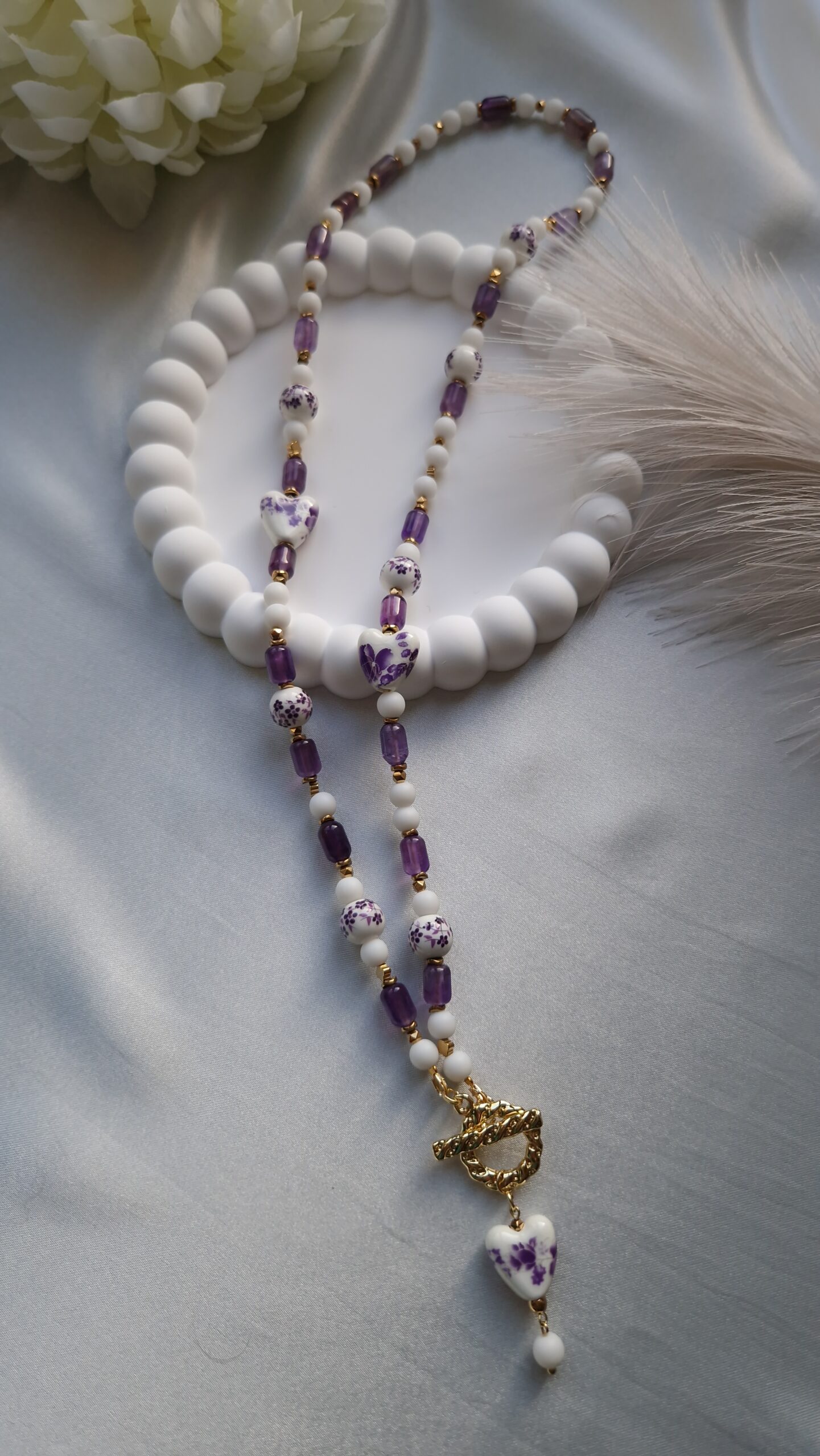 Serce Ametystowego Ogrodu/Amethyst Garden Heart - obrazek 5